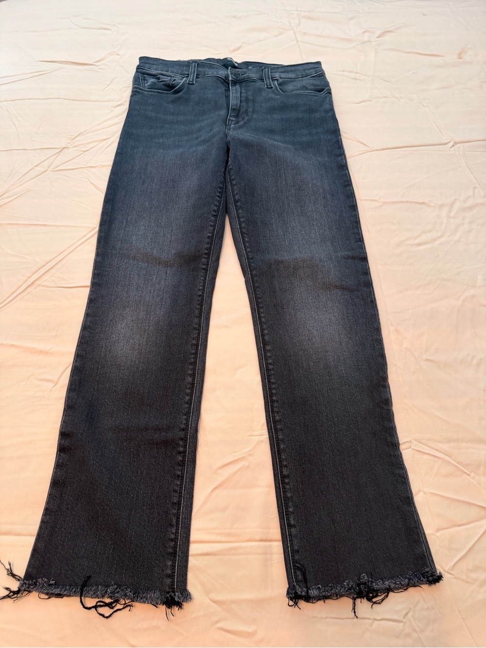 Hudson Jeans Nico Straight Leg Jeans - Black Wash